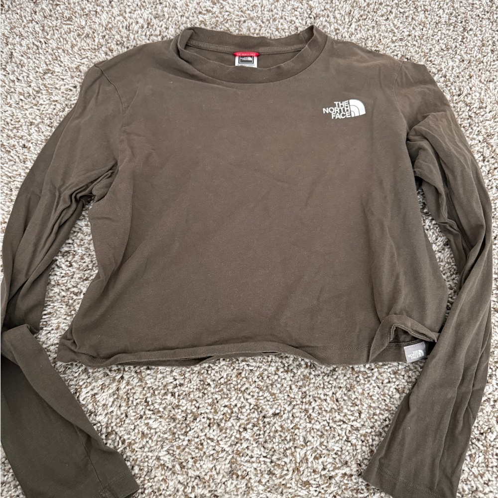 The North Face women’s green Long Sleeve Top medium